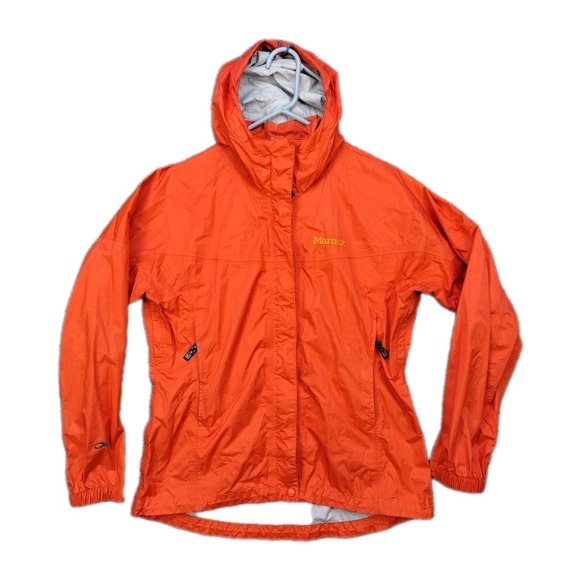 MARMOT PreCip Eco Pro Hooded Waterproof Rain Jacket Full Panel Ripstop Men's M
